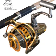 FDDL Рыбалка спиннингом pesca мулинете 5.2:1 12+1bb морской рыбалка-АН-мер рыбалка колеса на океан 