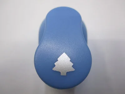 Christmas Tree Детские трубчатые рабочие тиснения, Дырокол в виде цветка, резаки для бумаги для скрапбукинга, ремесла, металлическая картина, 0,8 см, тиснение - Цвет: Christmas Tree
