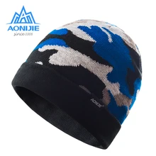 AONIJIE M26 унисекс зимний теплый спортивный громоздкий с манжетами вязаная шапочка шляпа-Кепка с черепом для бега пробежки марафон Путешествия Велоспорт