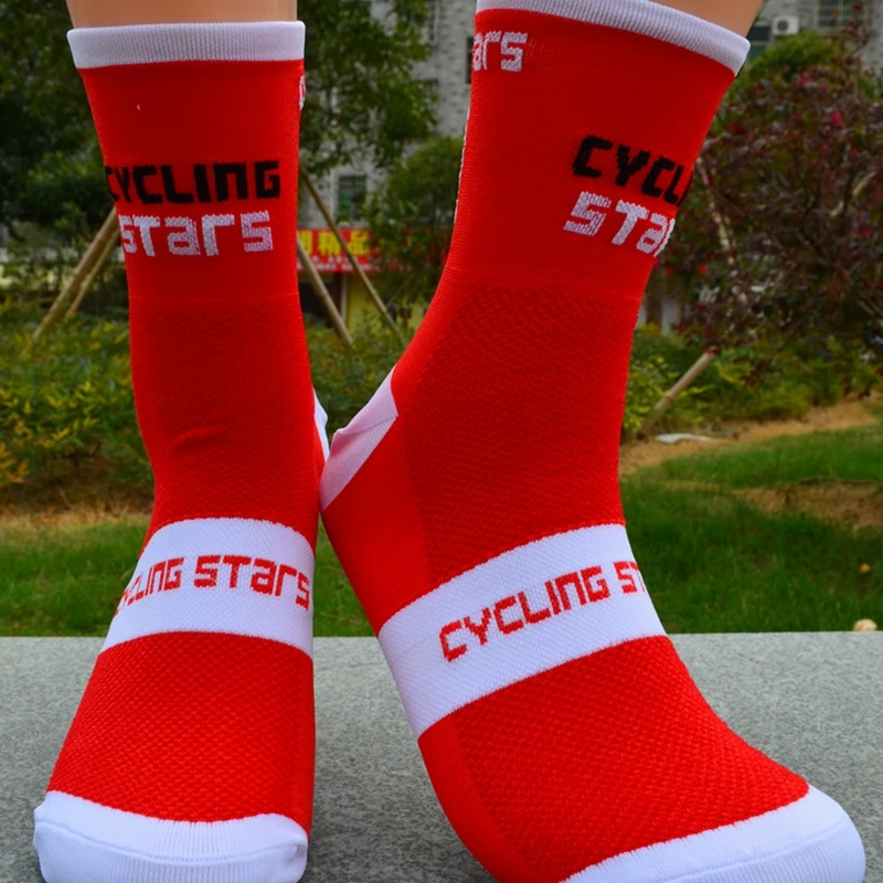 

Cycling Stars Unisex Professional Cycling Socks Run Outdoor Stocking Mountain Bike Socks