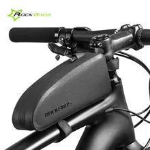 Rockbros Bicycle Bag Waterproof Front Top Frame Tube Saddle Bag MTB Road Mountain Bike Bag Cycling Pannier Bicycle Accessories