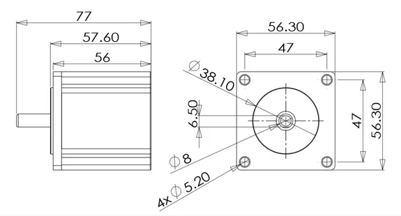 57BYG Stepper Motor