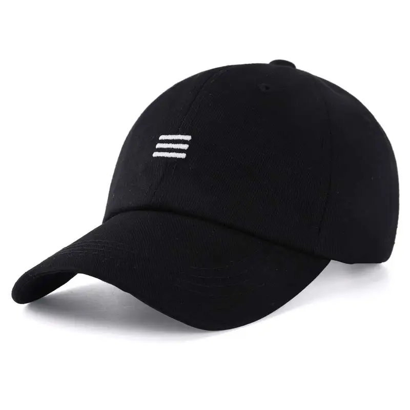 Хлопковая бейсбольная кепка модная Подростковая кепка мужская Повседневная летняя кепка хаки белая черная