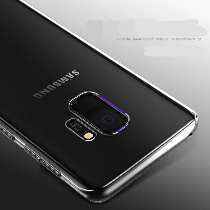 Чехол для Samsung Galaxy A7 2018 мягкий силиконовый чехол из ТПУ S10E S10 Lite S8 S9 A8 Plus Note 9 A30 A20 A50