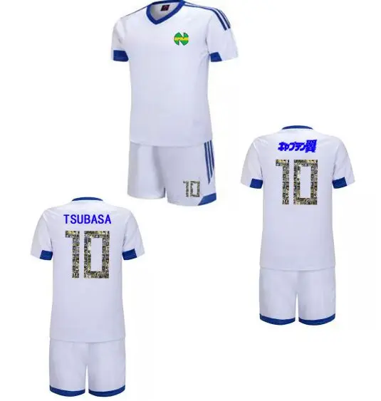 

Asia size Youth men Captain Tsubasa Jersey equipe de Japan france football kits ,camiseta Oliver Atom Maillot de Foot shirts