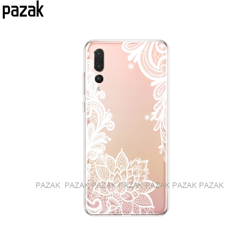 34353 Силиконовый чехол для телефона huawei P20 LITE, чехол s, чехлы для huawei p20 pro, задняя крышка для телефона huawei P 20, светящийся чехол etui, прозрачный - Цвет: 34353