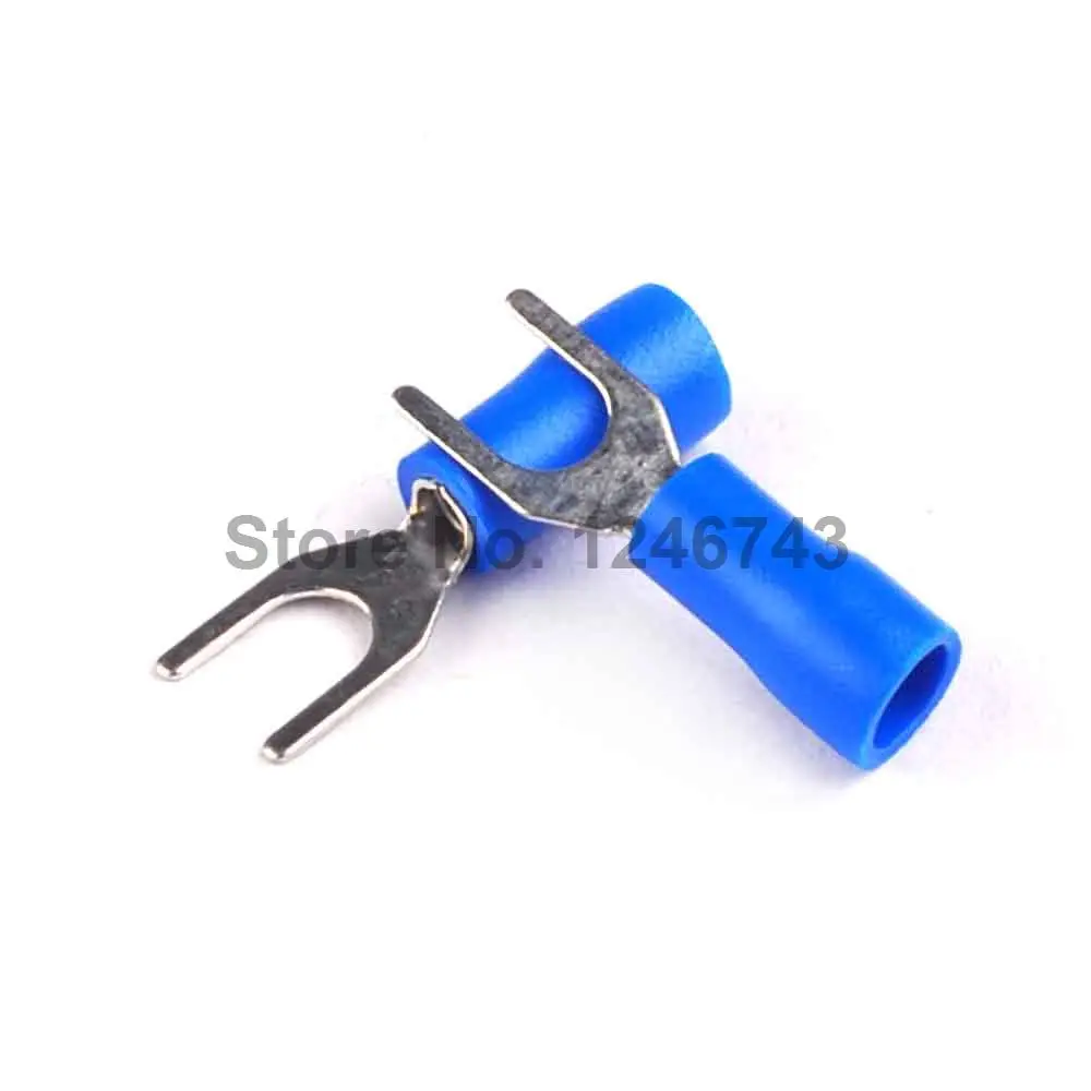 100PCS SV1.25 4 Terminals Connector 1.5 Square Y Shaped Type 1 3U Fork