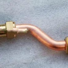 DN15 Напольное отопление гидравлический Баланс перепада давления байпасный клапан разделен концевым соединением хвостовые фитинги