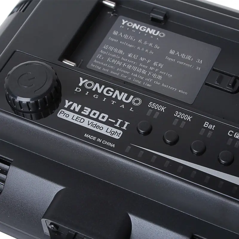 YONGNUO YN300 II YN 300 ll LED Video Photographic Light Lighting with Remote Control for Canon Niko