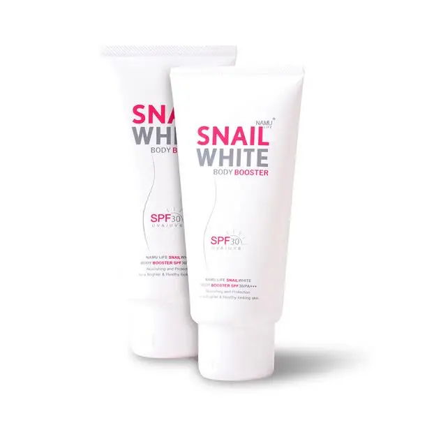 

Snail White Body Booster Whitening Sun Screen Care Skin Moisturizer Lotion