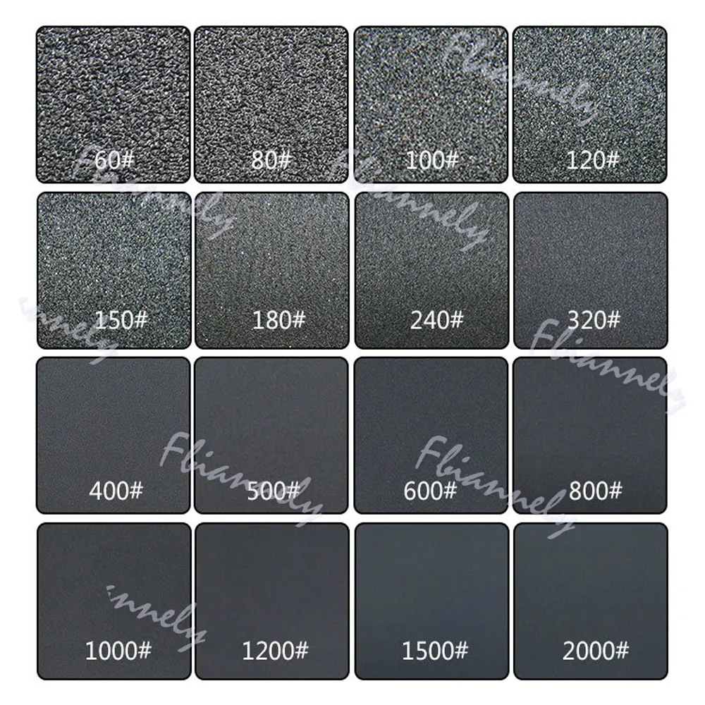 5Pcs 230x280mm Grit 180 400 800 1000 1200 1500 2000 Wet and Dry Sandpaper Polishing Abrasive Waterproof Paper Sheets 5Pcs 230x280mm Grit 180 400 800 1000 1200 1500 2000 Wet and Dry Sandpaper Polishing Abrasive Waterproof Paper Sheets