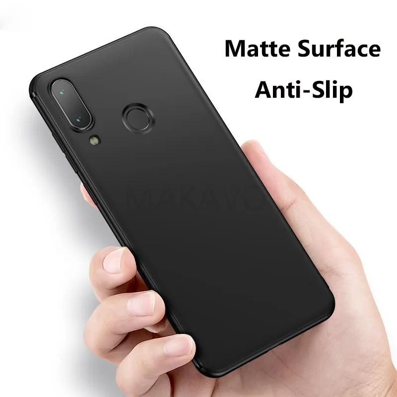 Чехол MAKAVO для Xiaomi Redmi Note 6 Pro тонкий матовый мягкий чехол 7 Pocophone F1 Mi A2 Lite