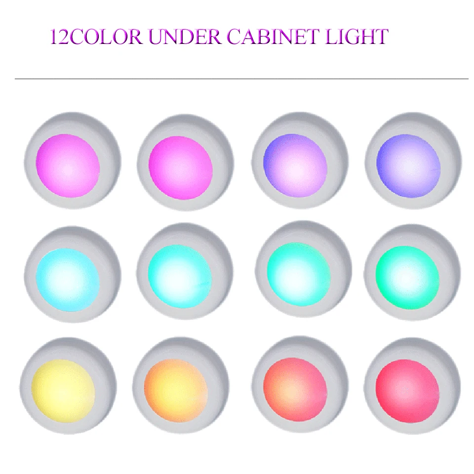 Xsky светодиодная подсветка под шкаф RGB Ночная лампа с регулируемой яркостью