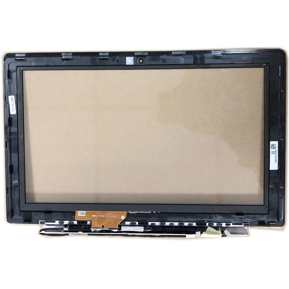 Beste Voor ASUS VivoBook X202E X202 S200 S200E Q200E TCP11F16 V1.0 Touch Screen Glas Digitizer B Shell Grens met Frame Kabel bezel