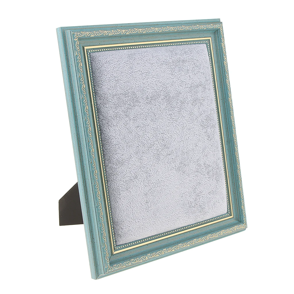 MagiDeal Vintage DIY Photo Frame Earring Ear Studs Desktop Picture Photograph Display 25x30cm