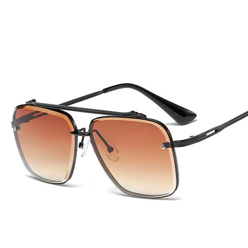 PAWXFB BRAND DESIGN Classic Sunglasses Men Driving Square Frame Sun Glasses Male Goggle UV400 Gafas De Sol