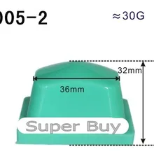 Головка силиконовой резины для печатной машины 36x22 мм
