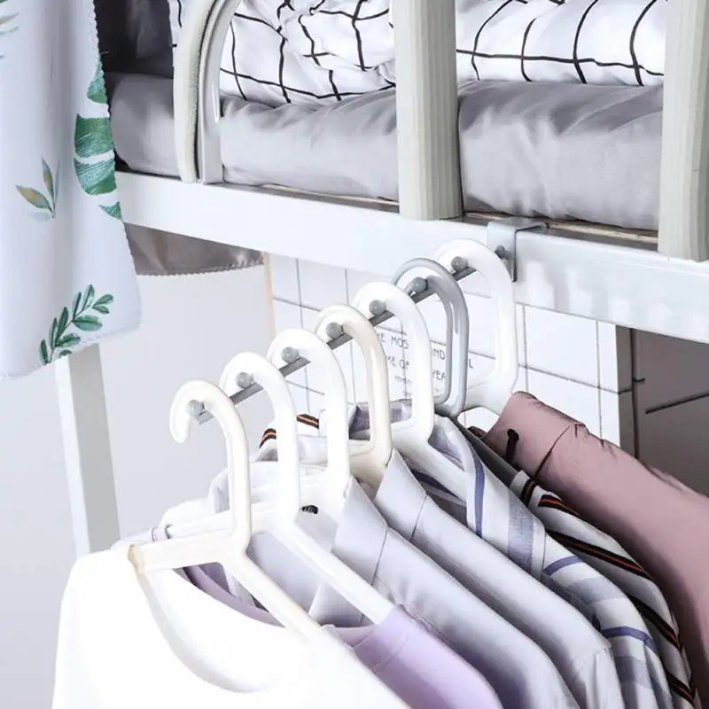 

Unique Iron Hanger Rack Wall Mount Waved Waterfall Hanger Rack Garment Display Hook Wardrobe Clothing Storage Shelf Save Space