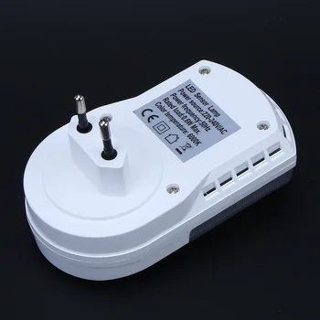 

9 LED PIR Motion Sensor Night Light Home Hallway Bedroom Socket Wall Lamp EU Plug HUG-Deals