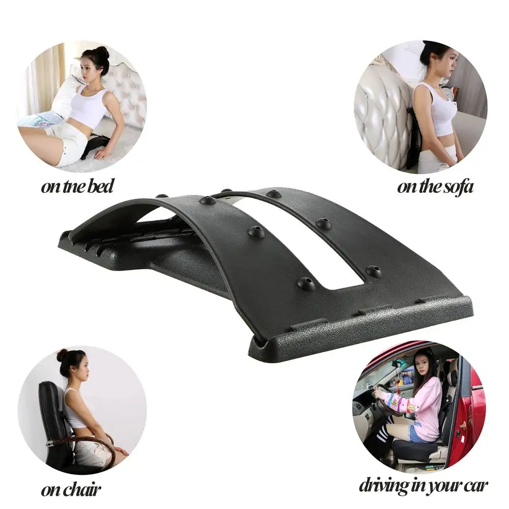 

Back Stretcher Chiropractic Tractor Equipment Shaping Lumbar Support Spine Waist Relax Mate Spine Stretcher Pain Relief