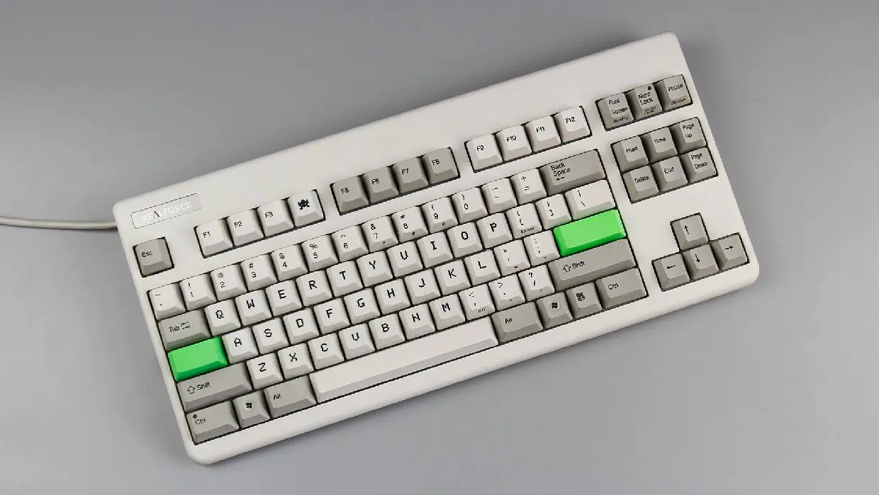 Без букв статическая емкостная клавиатура PBT Keycaps color ful R1 R2 R3 R4 2,25 1,75 красный цвет подходит для Hhkb Topre Keyboard