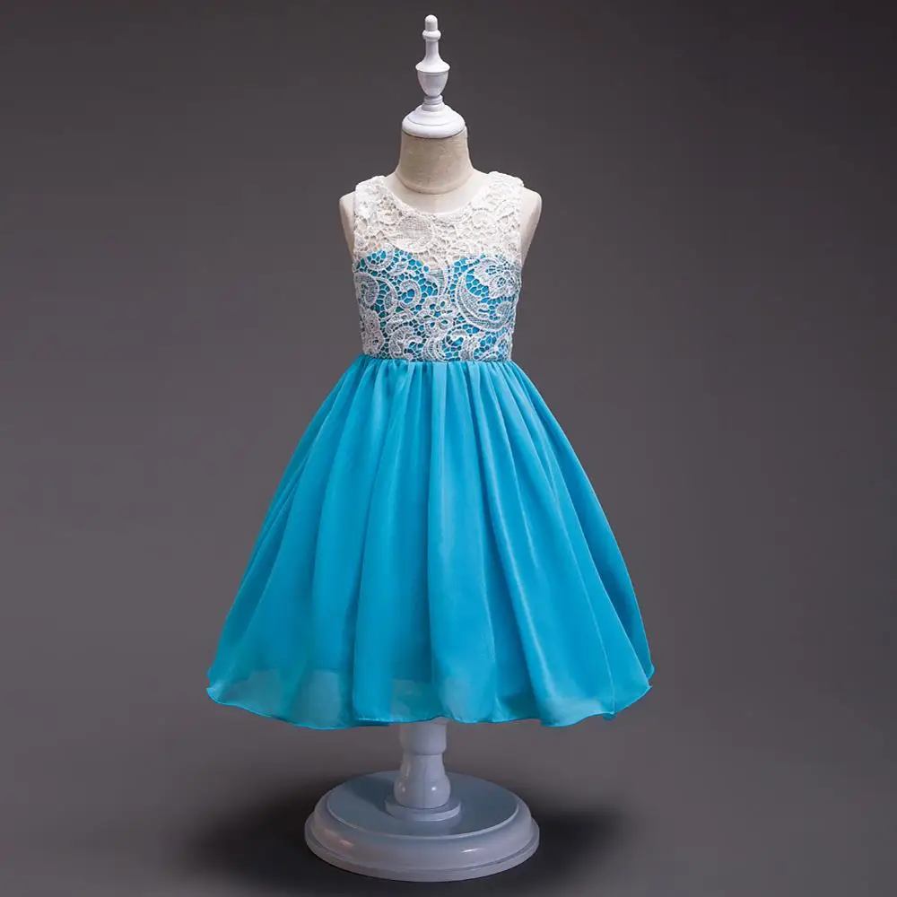 

baby girl clothes princess dress kids dresses for girls Hollowing out Stage performance girls summer dress Sleeveless