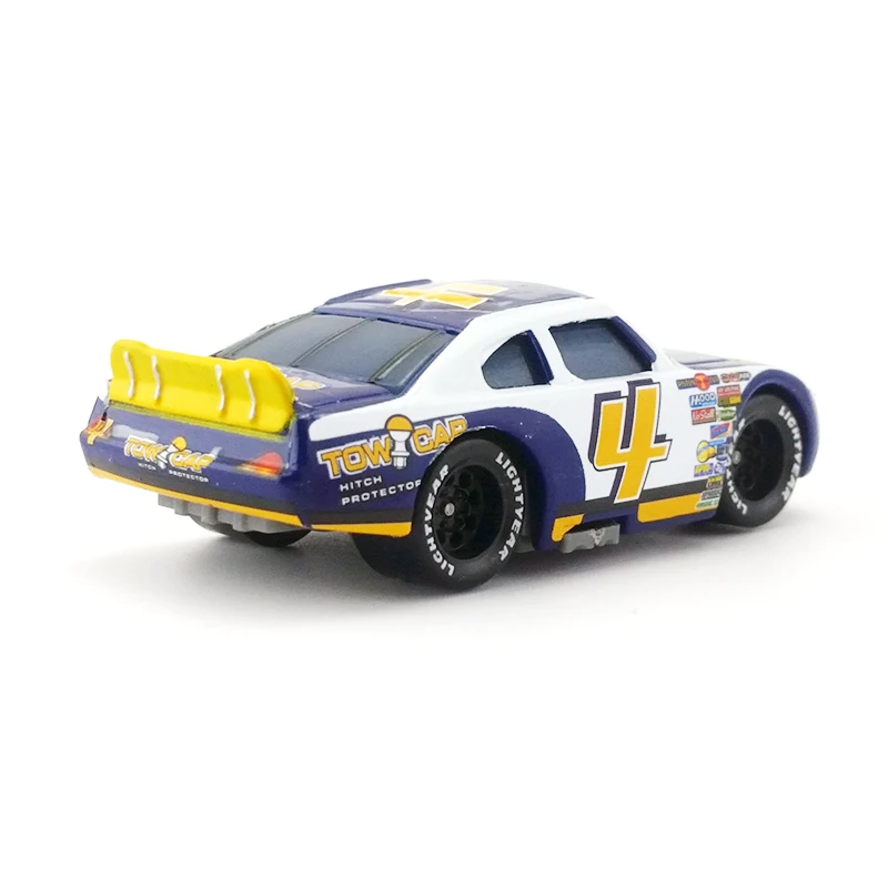 Disney Pixar Cars No.4 TOW Кепка 1:55 литья под давлением металлический сплав Игрушечная