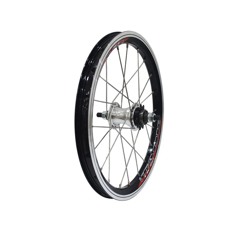 Cheap 16 inch Folding Bike Wheels kids bicycle wheel 20 Holes V brake BMX Bicycle Wheelset 6