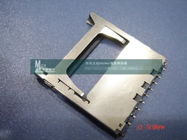 

Original new 100% 12P SD card SD FPS009-2406-0 card connector kcal