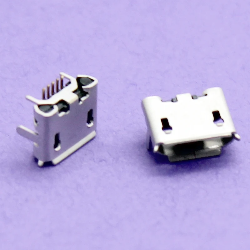 Cltgxdd 10 шт./лот Micro USB 5 контактный длинный гнездовой разъем G32 коннектор OX Horn