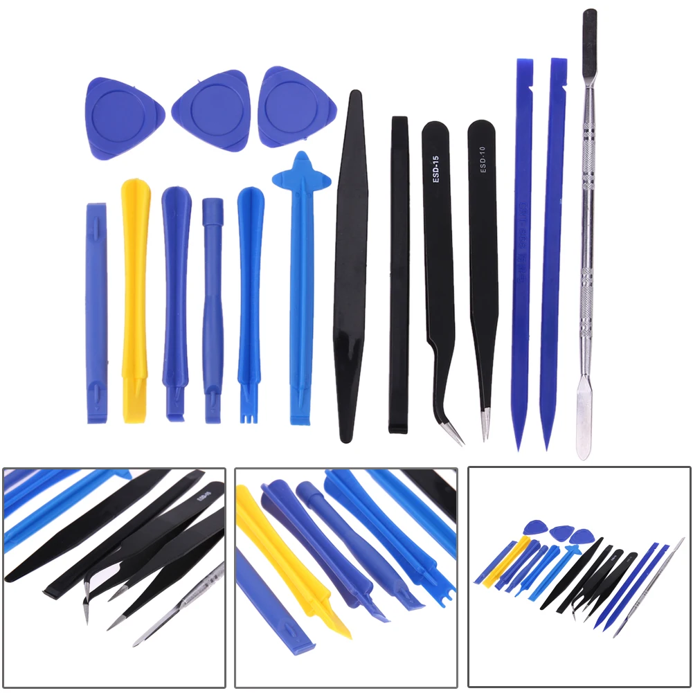16pcs/set Professional Repair Tool Universal Mobile Phone PC Laptop Opener Pry DIY Tool kit Portable High Precision Hand Tools