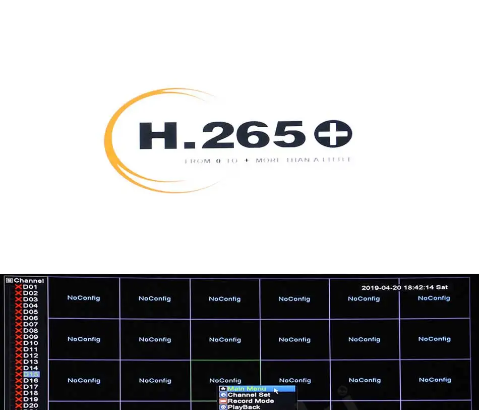 H.265 + - 32ch 5.0mp 1080 p Nvr Rede Vidoe Gravador 720 Câmera ip Onvif Cms Xmeye 2 Sata Hdd H.264 8ch * 4 k Mod. 89863 11 32ch * 5.0mp 32ch * 1080 p