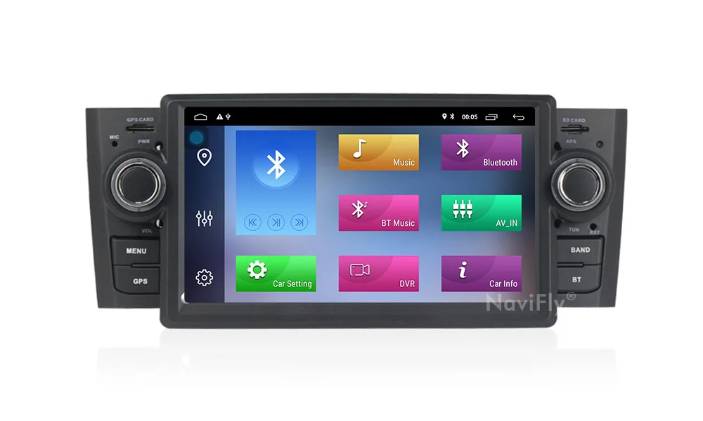 Cheap Android dvd radio for Fiat Grande Punto Linea 2006-2012 Auto multimedia stereo player navigation 7 inch full touch screen No DVD 14