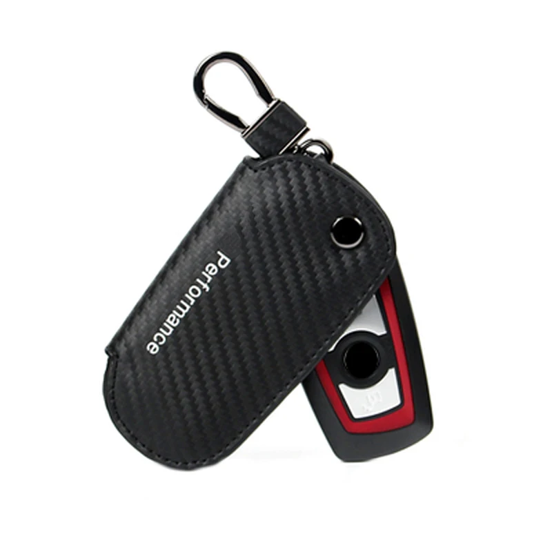 

2018 new Genuine leather car key case holder covers ring chain for BMW X3 X4 for BMW 1 3 4 5 6 7 series for BMW 3 5 series GT
