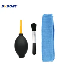 Профессиональный набор из 3 предметов для очистки линз, ткань для очистки от пыли, щетка для объектива для камеры, монокуляр, астрономический телескоп, Filte