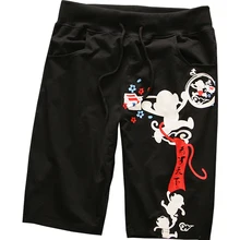 Большие размеры 2xl-8xl летние большие мужчины Шорты Европейский мужской хип-хоп свободные короткие брюки в стиле хип-хоп мужские Шорты для 150 кг