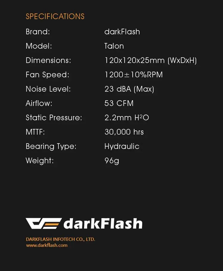 Aigo darkflash, 12 В, Компьютерный Вентилятор, бесшумный радиатор, охлаждающий, антивибрационный резиновый, 120 мм, светодиодный вентилятор, подшипник радиатора, 11 лопастей