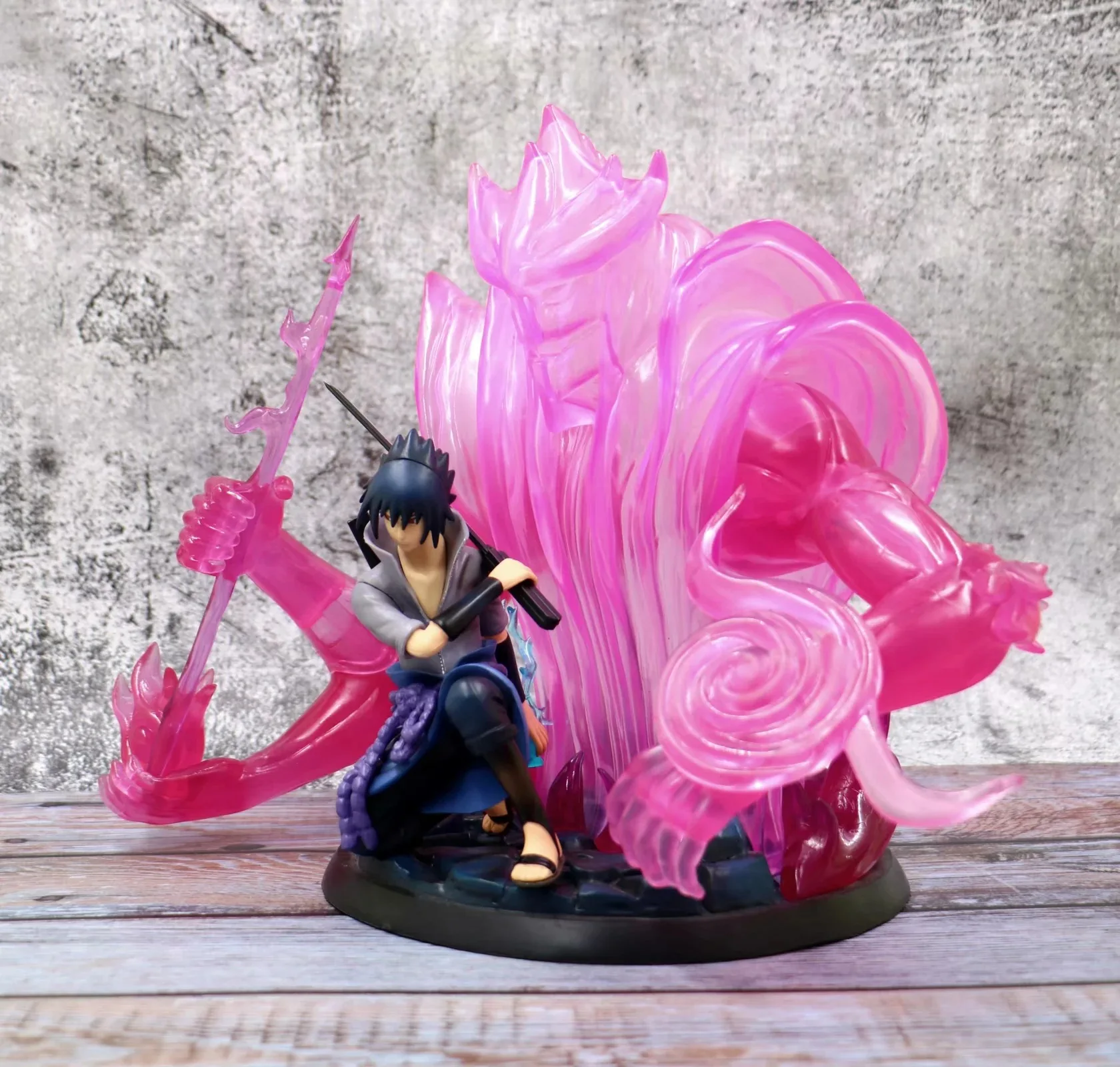 

Anime Naruto Susanoo Sasuke Action Figures Model Collection Toy