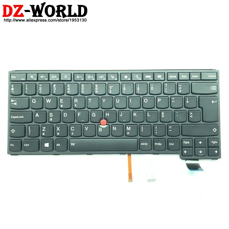 New Original NL Netherlands Dutch Backlit Keyboard for Lenovo Thinkpad S3 Yoga 14 P40 460 Backlight Teclado 00UR219 | Компьютеры и