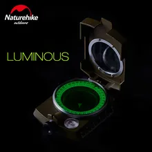Многофункциональный геологический компас Naturehike, походный Военный компас, ночник, водонепроницаемый, для активного отдыха, туристическое снаряжение