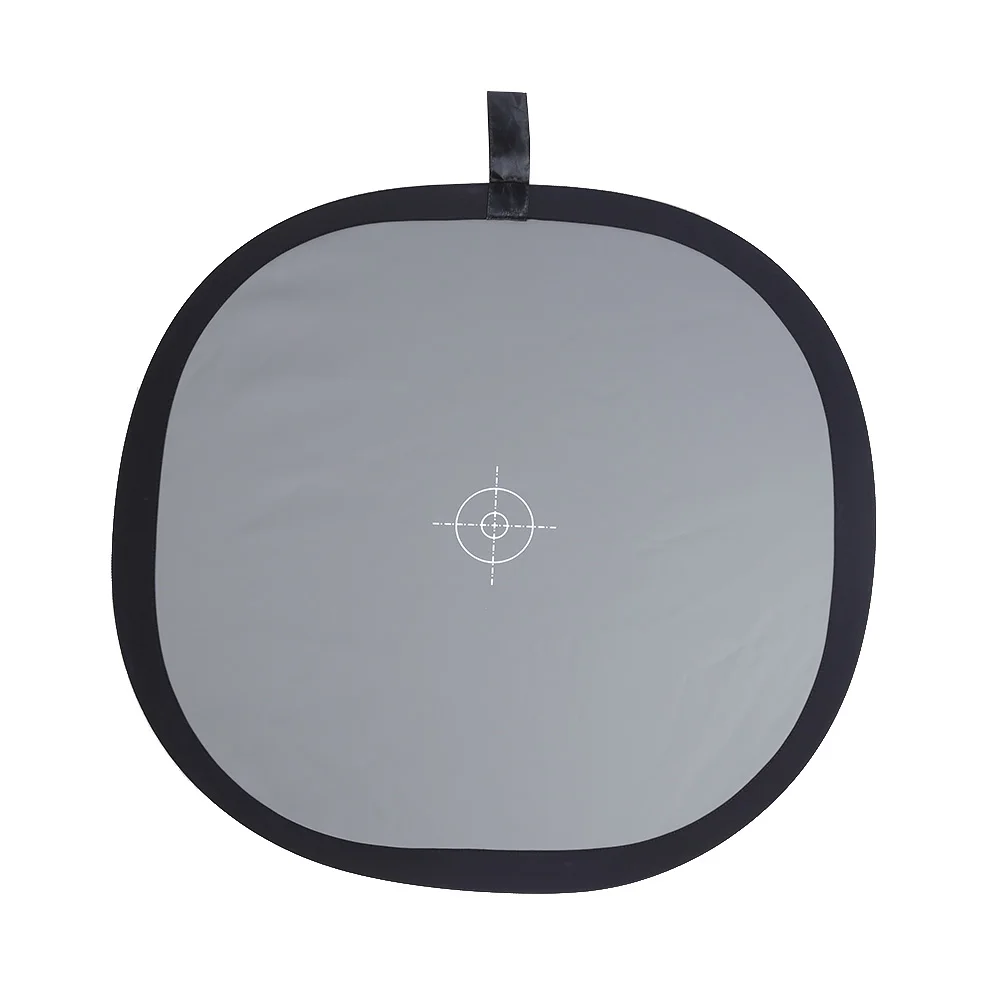 Pro Photography 30cm Wihte Balance Folding Grey Card Double Face font b Camera b font Reflector