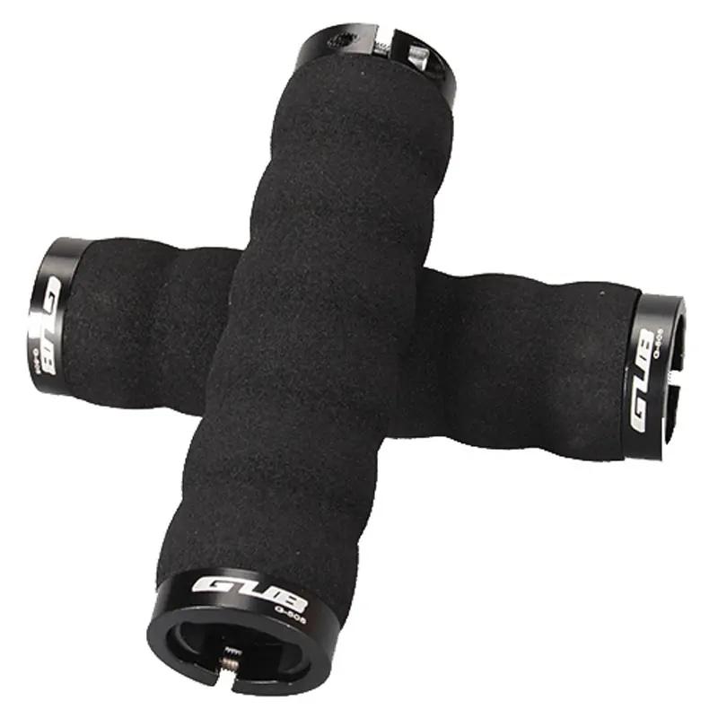 

GUB G-505 Sponge Lockable Bicycle Handlebar Grips Cycling Rubber Anti-Slip Comfortable for MTB Folding Bike Bicycle Grips