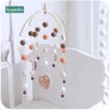 Gran venta Bopoobo-Cuentas de silicona para bebé, sonajeros de pájaro de madera, bolas de lana, decoración colgante para habitación de chico y cama, productos para lactantes para niños, 1 Juego mlKxoByeq