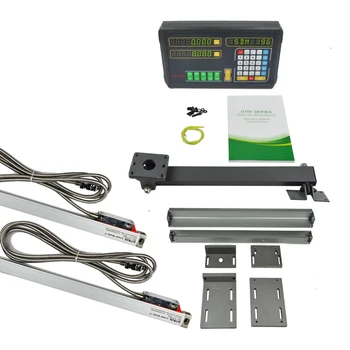 

2 Axis Digital Readout and 2pcs linear scale Optical Encoder for Maunal Machine