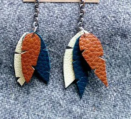 

Three leaf earrings new wooden mould cutting dies for scrapbooking Thickness-15.8mm