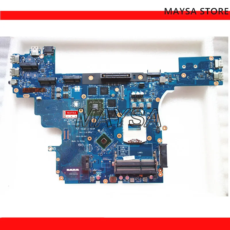  VALA0 LA-9413P For DELL E6540 Laptop Motherboard HD 8790M 2GB GPU HM87 PGA947 DDR3L