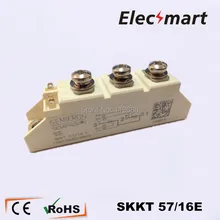 Семикрон тиристорный модуль SKKT 57/16E семипак 1