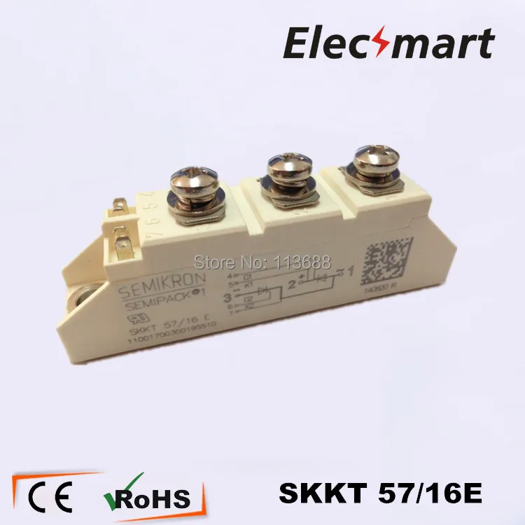 

Semikron Thyristor Module SKKT 57/16E SEMIPACK 1