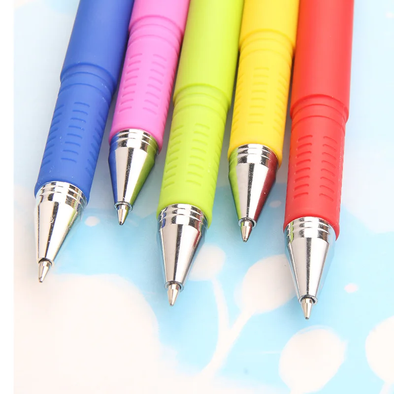 

Factory direct advertising neutral pen wholesale custom logo printing color business signature black water pen student supplies