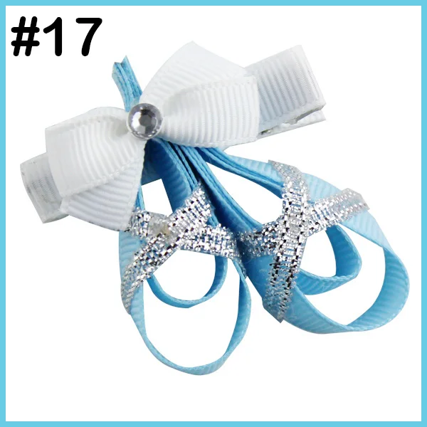 

free shipping 320pcs simple ballet shoe hair clippie sculpture hair bows Ballet Shoes Hair Clippies for your Ballerina Ballet
